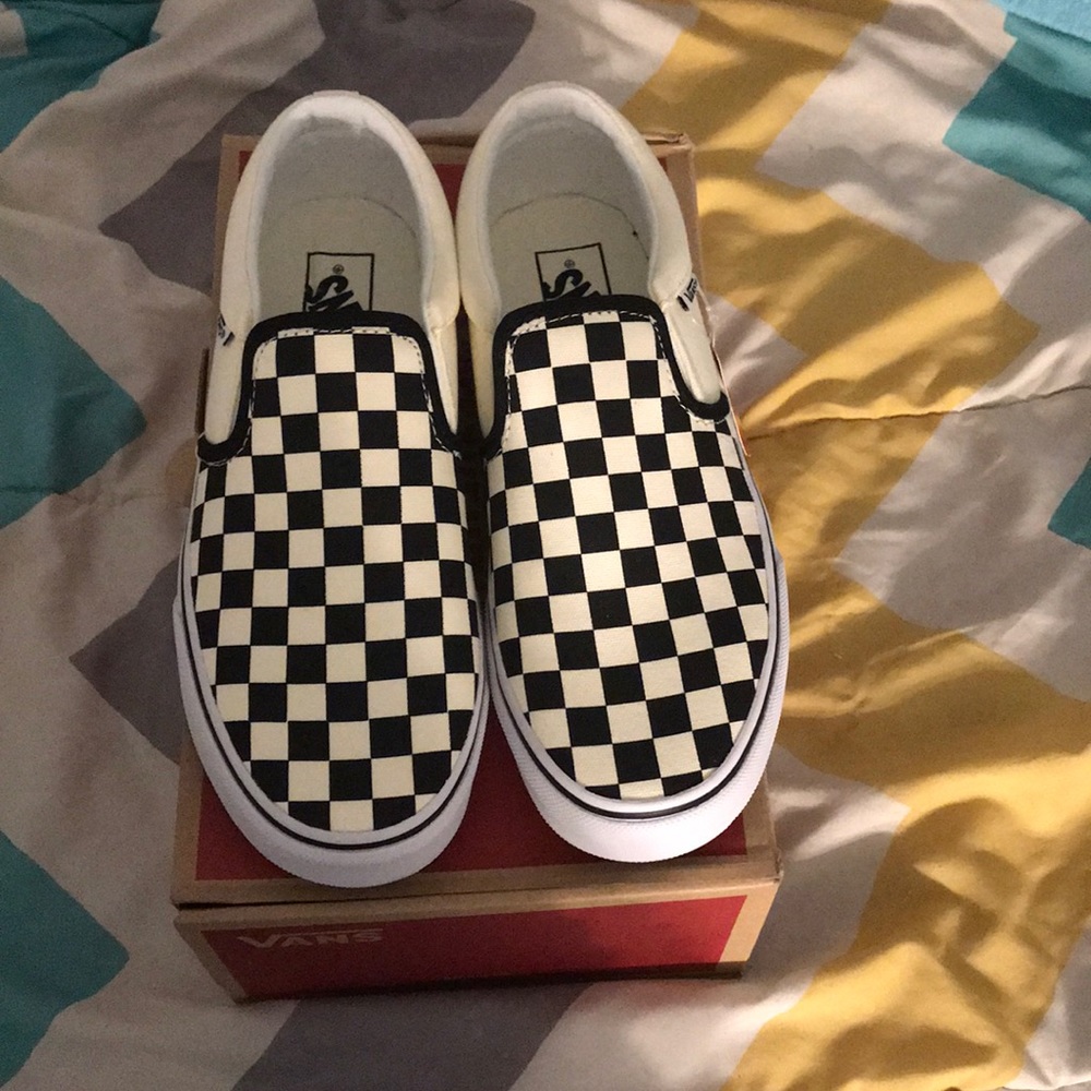 Brand New Checkered Vans